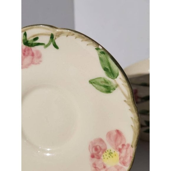 Franciscan Desert Rose Coffee Mug/ Tea Cup and Saucer Made In USA Tea Cup Pink - Picture 5 of 9